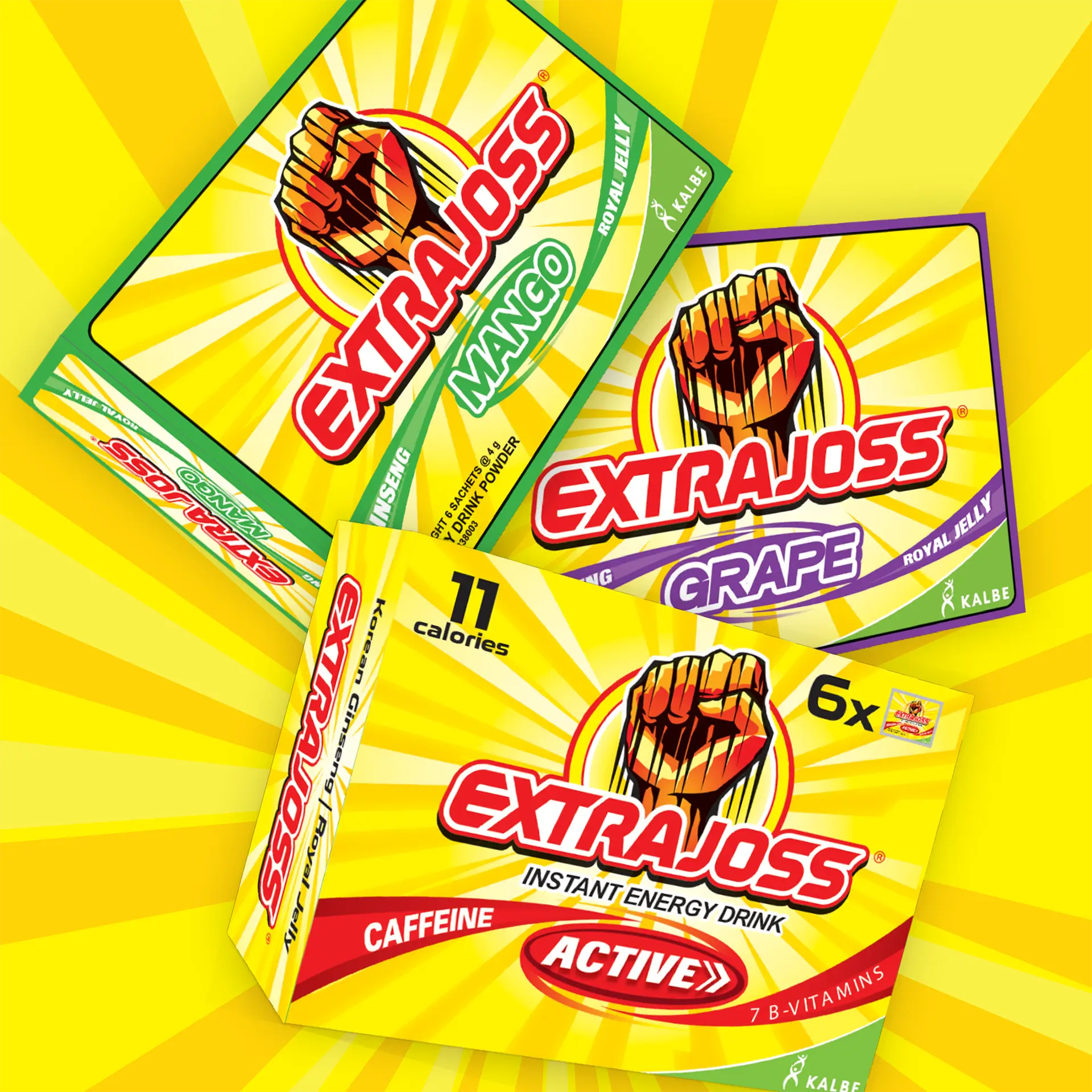 Extra Joss Pack Mix - 3 Sabores